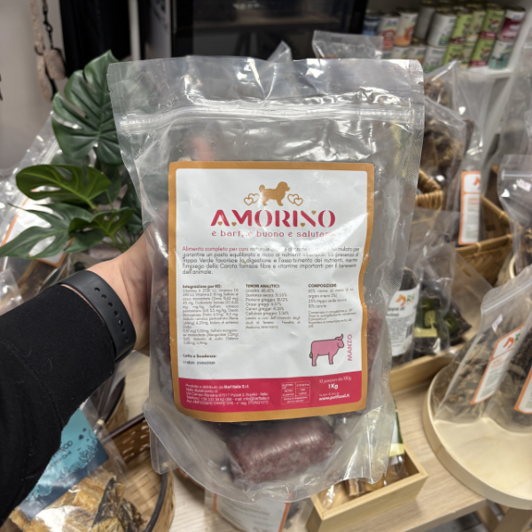 Amorino Mix Completo BARF Manzo 10x100gr