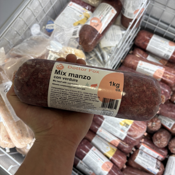 Mix manzo con verdure 3kg Dottor Fox