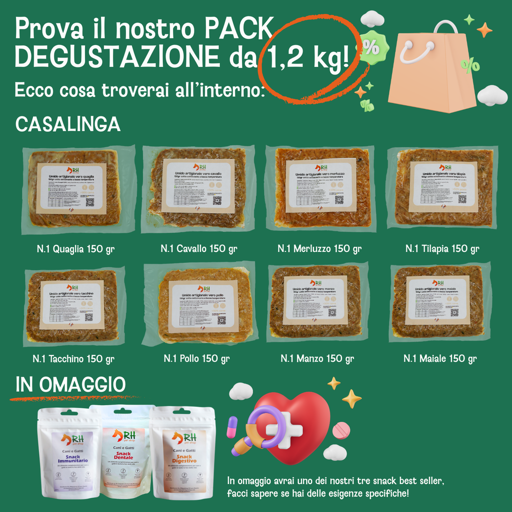 Pack Degustazione Casalinga Cotta 1.2kg