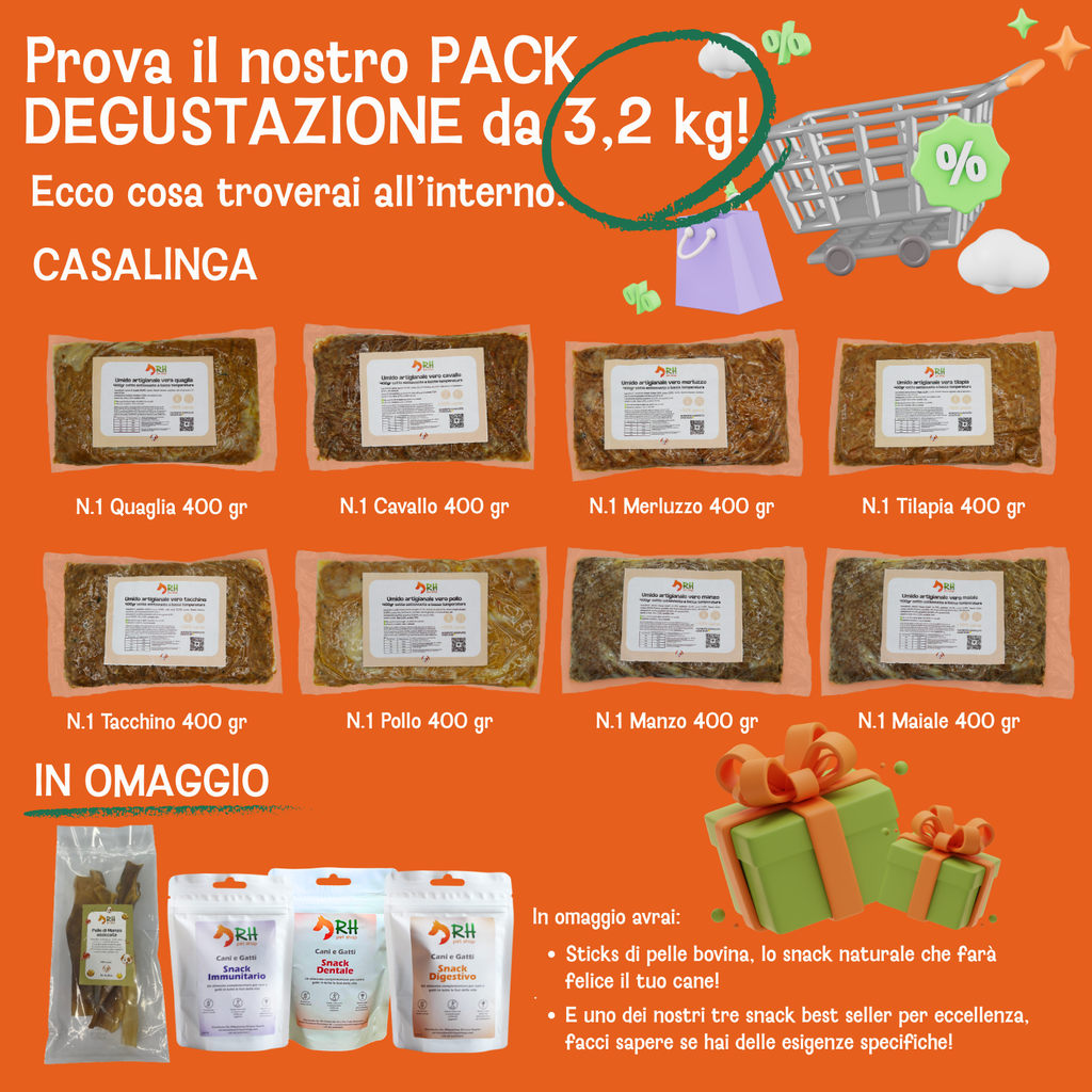 Pack Degustazione Casalinga Cotta 3.2kg