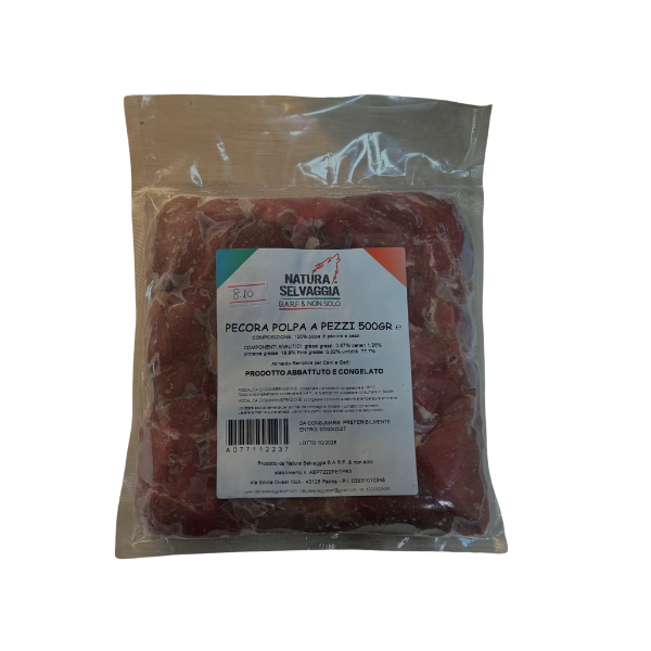 Polpa Pecora pezzi Natura Selvaggia