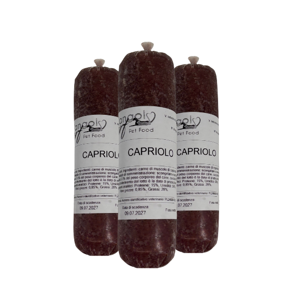 Capriolo Polpa Angolo Barf 500gr