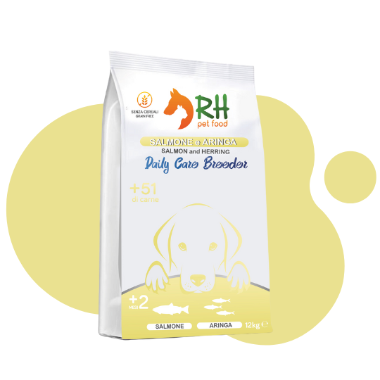 Salmone con aringa Puppy Daily care