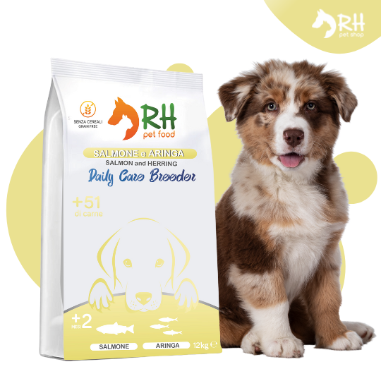 Salmone con aringa Puppy Daily care - benefici
