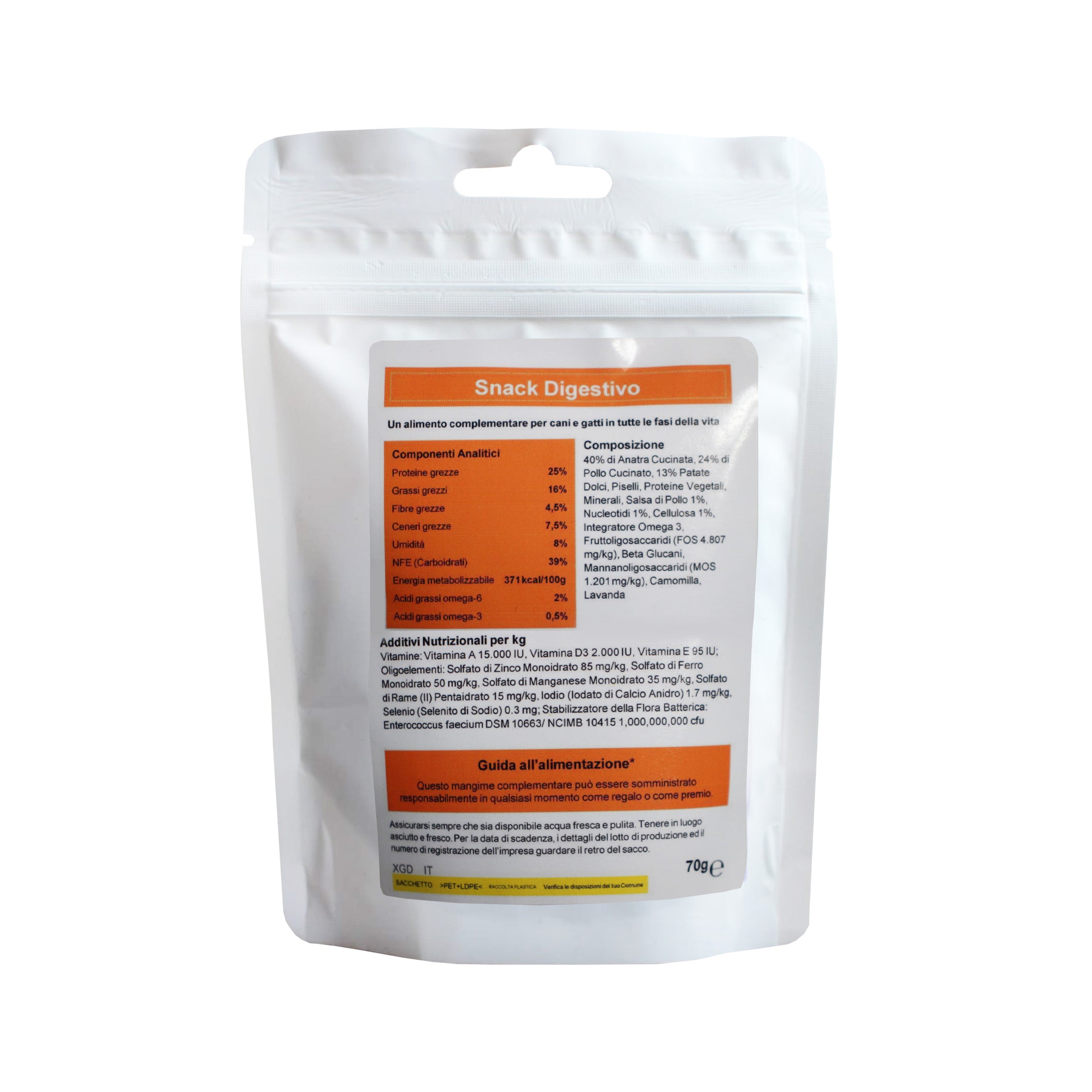 Snack Digestivo per cani e gatti