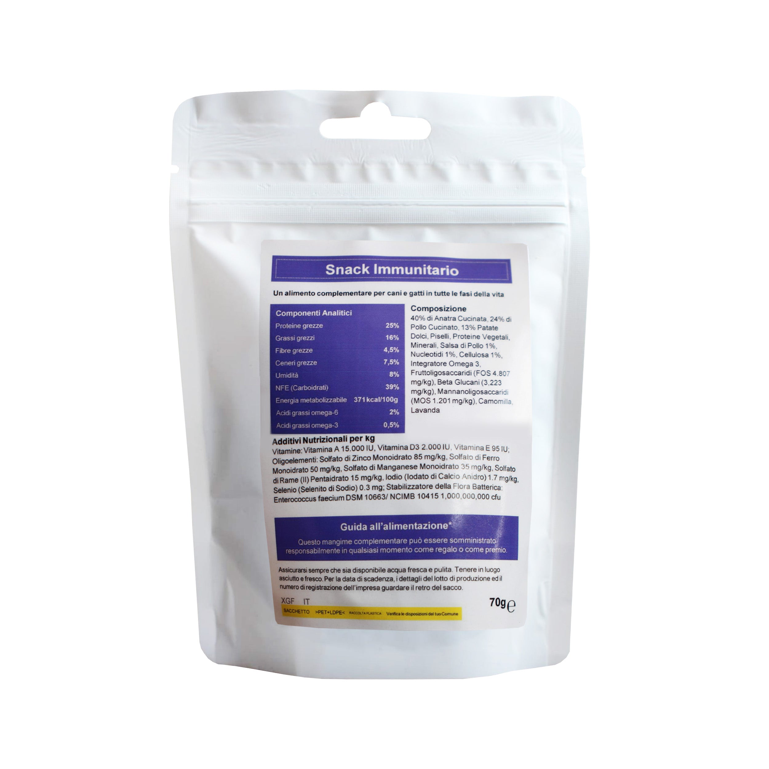 Snack Immunitario per cani e gatti