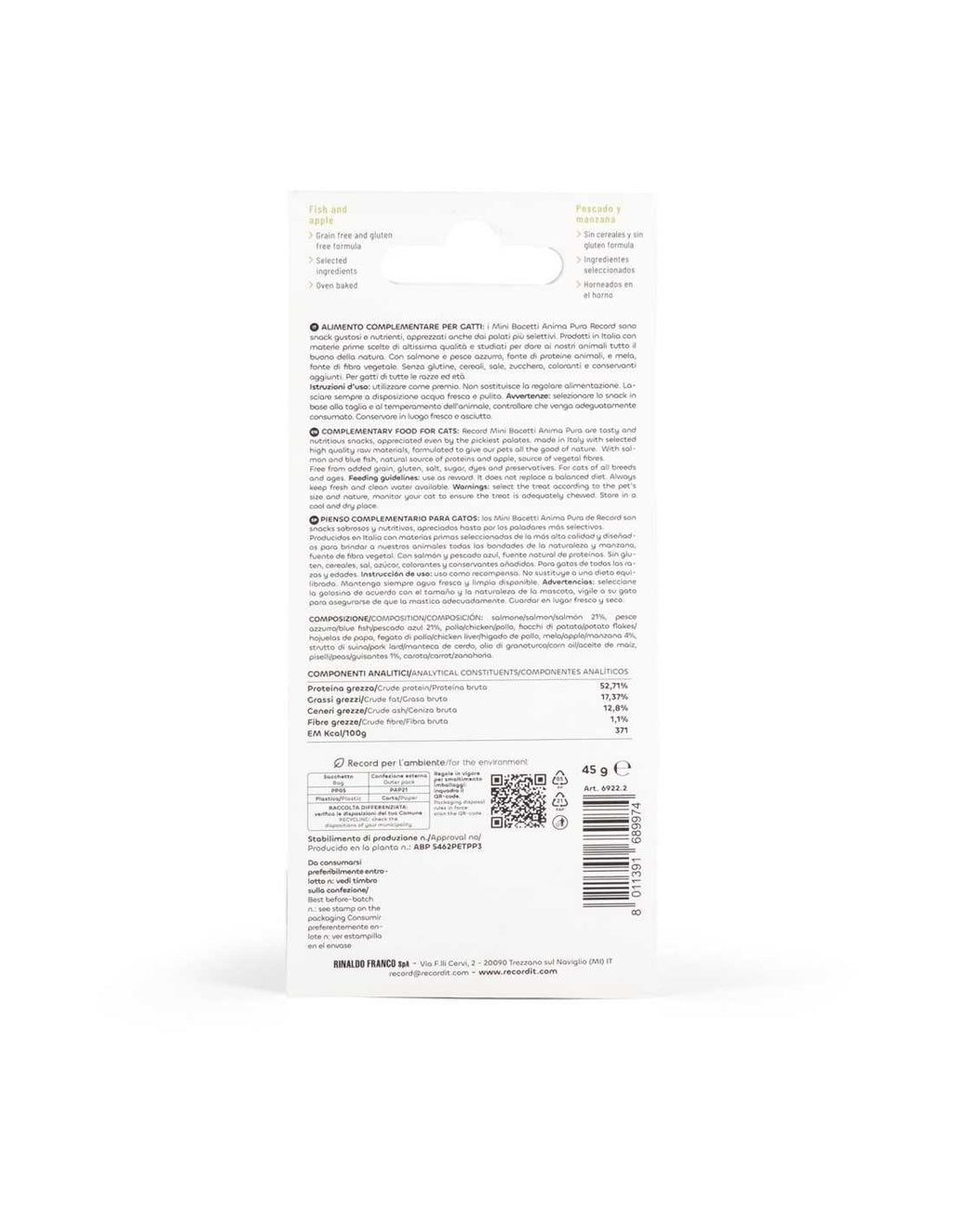 Snack Morbidi per Gatti