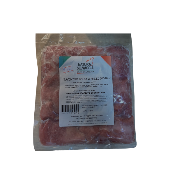 Polpa Tacchino Pezzi Natura Selvaggia
