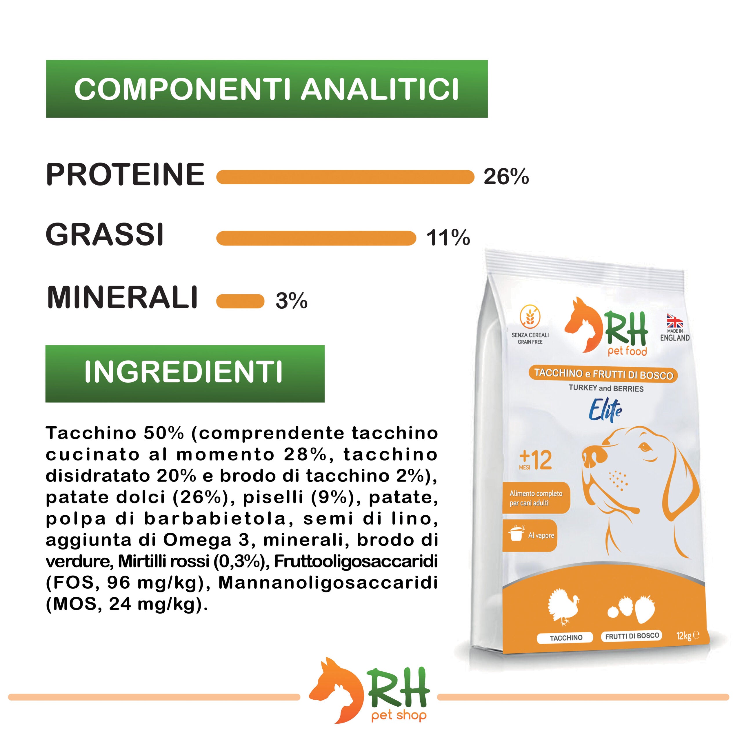 Tacchino e frutti di bosco Elite