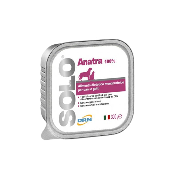 DRN Solo – Umido monoproteico per Cani e Gatti