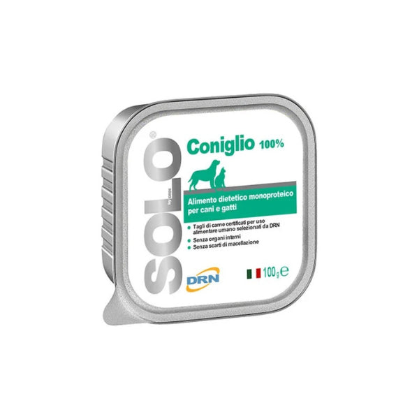 DRN Solo – Umido monoproteico per Cani e Gatti